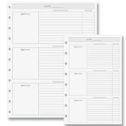 2026 Circa Sunday Start Weekly Agenda, Horizontal