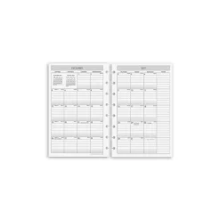 2026-2027 Circa Sunday Start 2-Year Monthly Discbound Agenda Refill