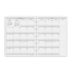 2026-2027 Circa Sunday Start 2-Year Monthly Discbound Agenda Refill