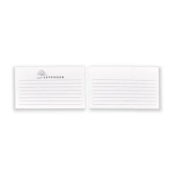 500 Corporate Wallet Cards, Horizontal Ruled