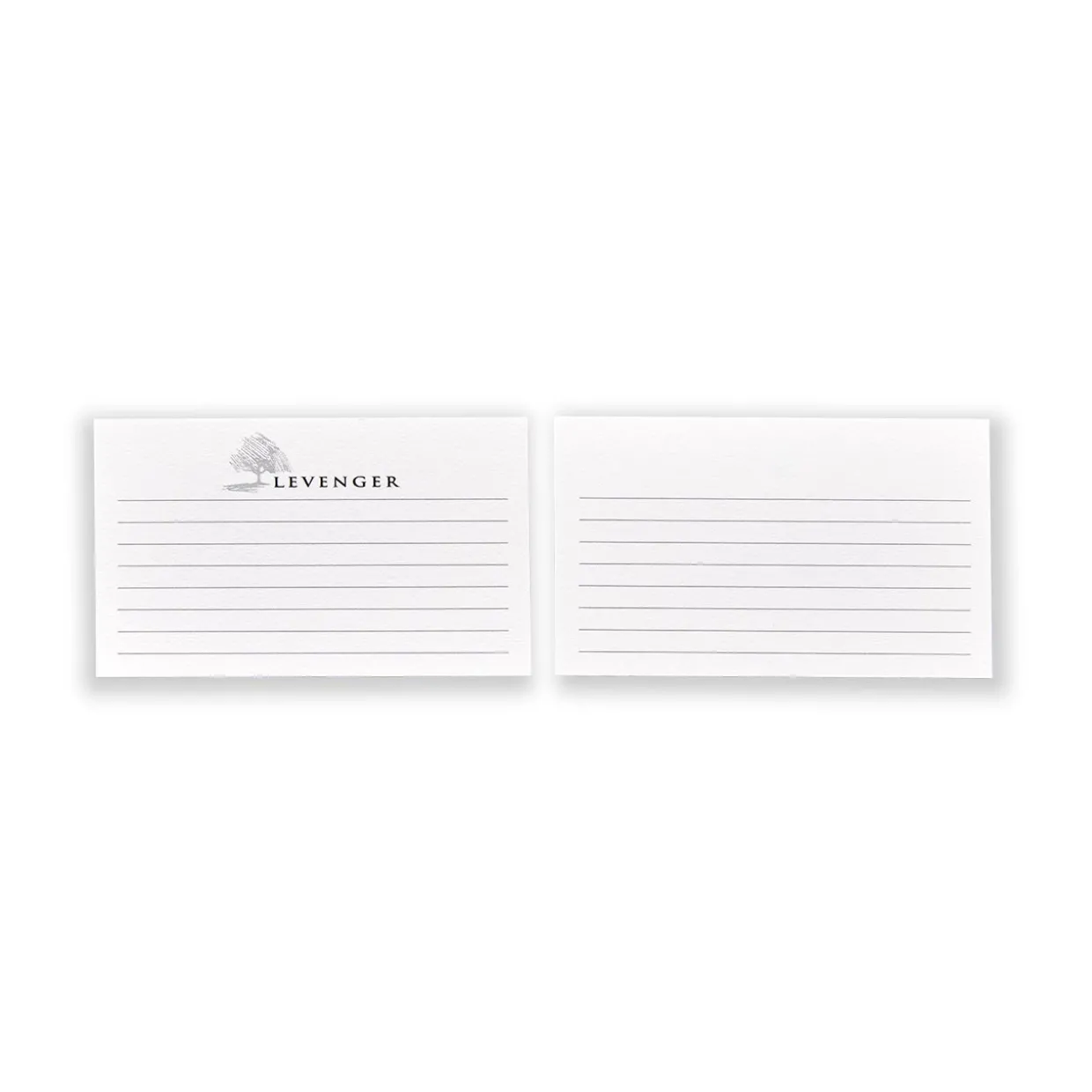 500 Corporate Wallet Cards, Horizontal Ruled