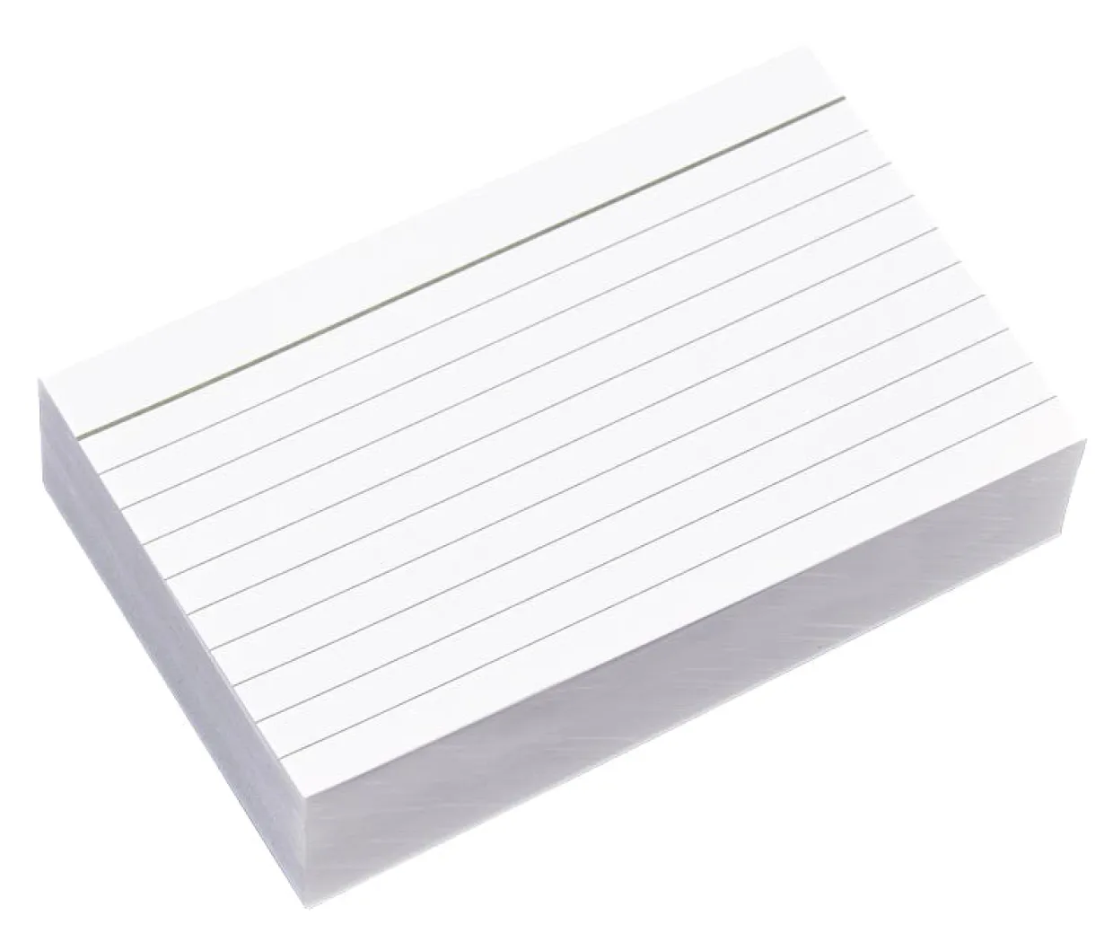 100 Horizontal Ruled 3 x 5 Cards