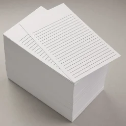 300 Nonpersonalized 3 x 5 Cards