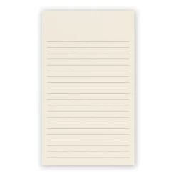 100 Personalized 3 x 5 Cards, Vertical Ruled