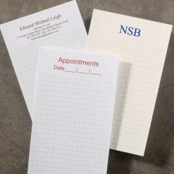 250 Personalized 3 x 5 Cards, Vertical Grid