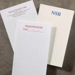 500 Personalized 3 x 5 Cards, Vertical Grid