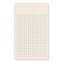 100 Personalized 3 x 5 Cards, Vertical Grid