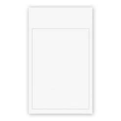 250 Personalized 3 x 5 Cards, Vertical Window