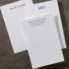 250 Personalized 4 x 6 Cards, Vertical Plain