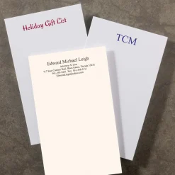 250 Personalized 3 x 5 Cards, Vertical Plain
