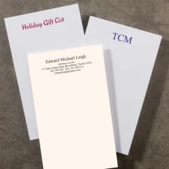 500 Personalized 3 x 5 Cards, Vertical Plain