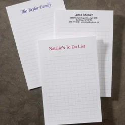 250 Personalized 4 x 6 Cards, Vertical Grid