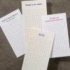 250 Personalized Wallet Cards, Vertical Grid