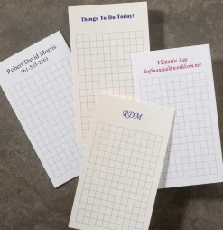 500 Personalized Wallet Cards, Vertical Grid