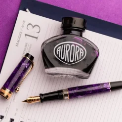 Aurora Optima Viola Fountain Pen