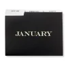 Avant-Garde Monthly File Folders (set of 12)