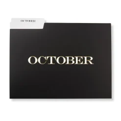 Avant-Garde Monthly File Folders (set of 12)