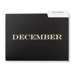 Avant-Garde Monthly File Folders (set of 12)
