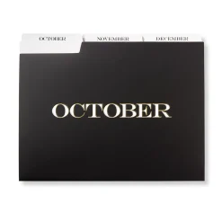 Avant-Garde Monthly File Folders (set of 12)