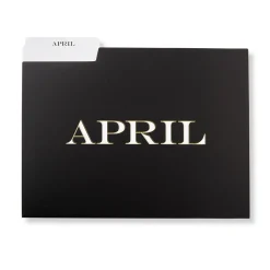 Avant-Garde Monthly File Folders (set of 12)