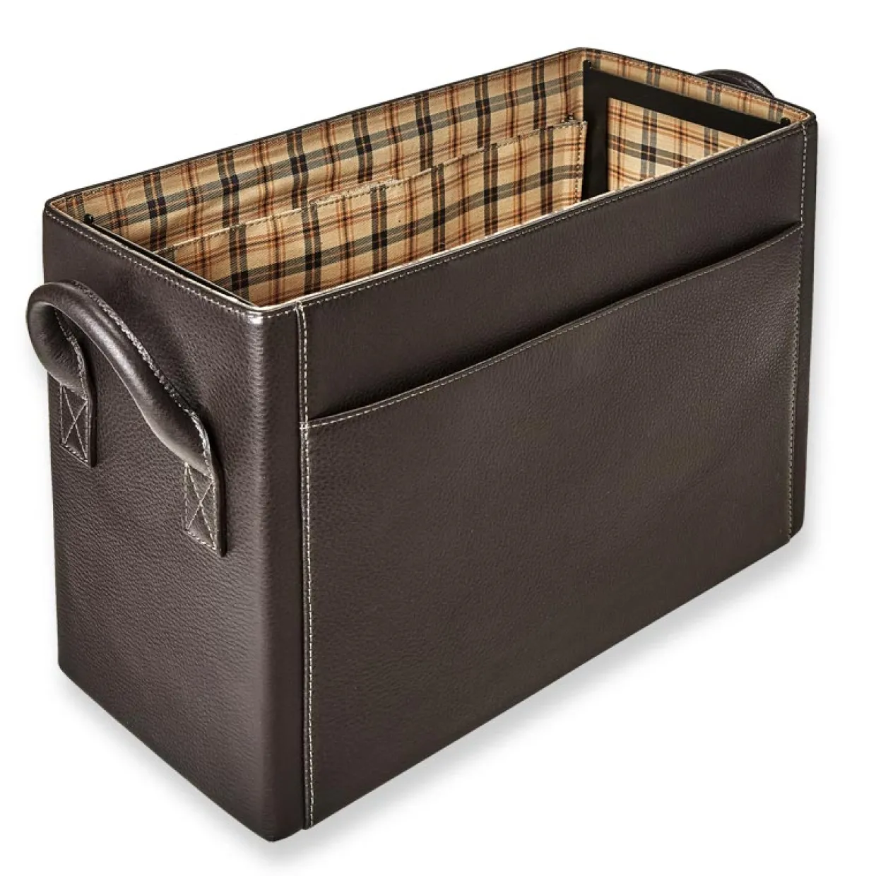 Bomber Jacket Desk File Holder with Lid