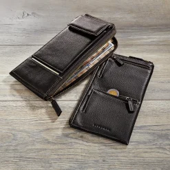 Bomber Jacket First-Class Traveler Wallet