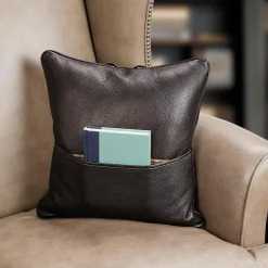 Bomber Jacket Reader's Pocket Pillow-To-Go