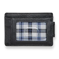 Bomber Jacket RFID Money Clip Card Wallet
