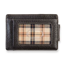 Bomber Jacket RFID Money Clip Card Wallet