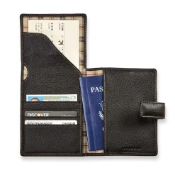 Bomber Jacket RFID Travel Wallet