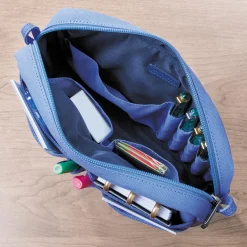 Canvas Script and Scribble Pouch