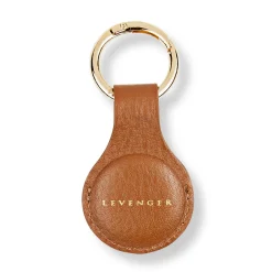 Carrie Leather Smart Tag Key Fob