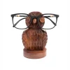 Carved Owl Eyeglass Holder
