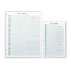 Circa By-The-Hour Daily Scheduler Refill (100 Sheets)