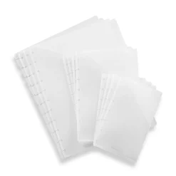 Circa Clear Discbound Notebook Pocket Dividers (set of 4)