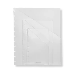 Circa Clear Discbound Notebook Pocket Dividers (set of 4)