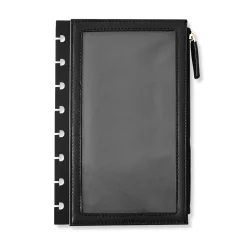 Circa Clearview Leather Zip Pocket Accessory