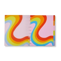 Circa Colorfull Weekly/Monthly Undated Agenda Notebook