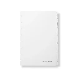 Circa Contemporary Monthly Tab Dividers (set of 12)