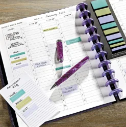 Circa Discbound Notebook Time Tracker Set