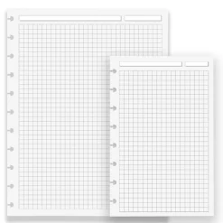Circa Full-Page Grid Discbound Refill (100 sheets)