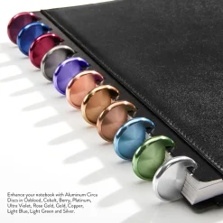 Circa Leather Discbound Notebook