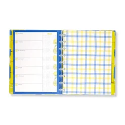 Circa Lemonade Weekly/Monthly Undated Agenda Notebook