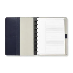 Circa Luxe Leather Discbound Notebook