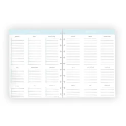 Circa Meal Prep Planner Discbound Refill (100 sheets)