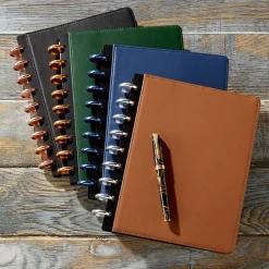 Circa Midway Leather Discbound Notebook
