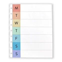 Circa Midway Vibrant Weekly Refill (100 sheets)