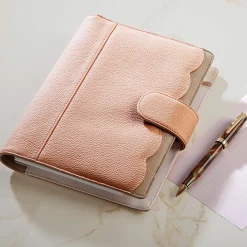 Circa Scalloped Leather Softolio