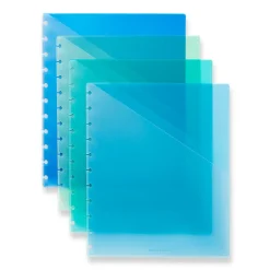 Circa Sea and Sky Discbound Notebook Pocket Dividers (set of 4)