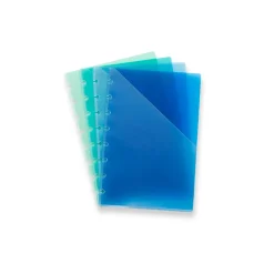Circa Sea and Sky Discbound Notebook Pocket Dividers (set of 4)